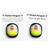 Zoonvii Pocket Penguin Hug,A Little Pocket Penguin Hug, 2 Stück Mini Tier Taschen Umarmungs Pinguin,Niedlich Pinguin Spielzeug Ermutigende Geschenke mit Ermutigender Grußkarte zur Ermutigung