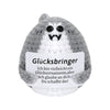 Pocket Hug Hai Kuscheltier, Gehäkelter Haie mit Glücksbringer, Positive Kartoffel, Geschenke für Frauen, Viel Glück Prüfung, Mutmacher Geschenk, Passend zu Ostern, Weihnachten, Muttertag
