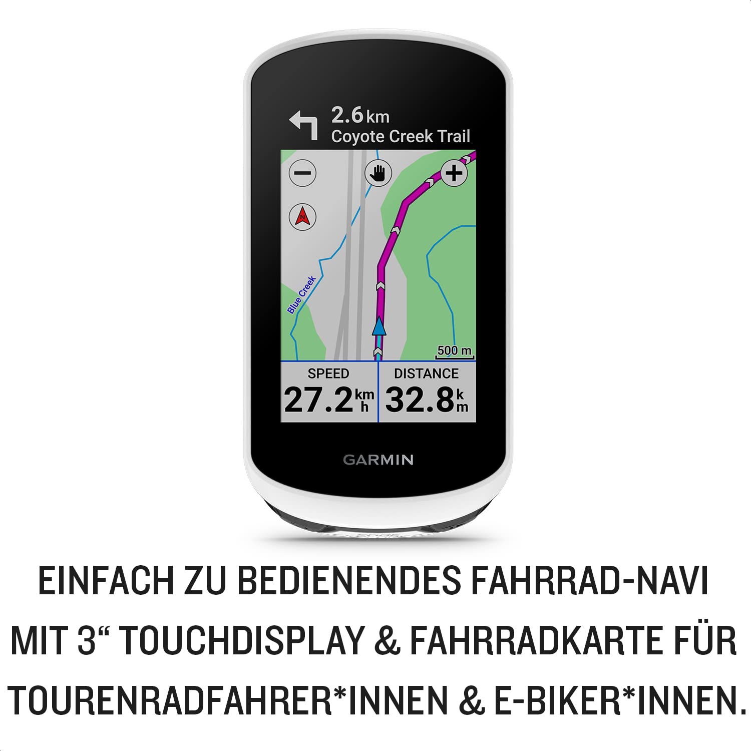 Garmin Edge Explore 2, GPS-Fahrradnavi, 3" Touchdisplay, E-Bike Routing, vorinstallierte Europakarte, bis 16 Std. Akkulaufzeit