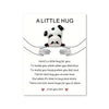 Pocket Hug Panda Glücksbringer Panda Pocket Hug Kleine Geschenk für Frauen Aufmunterung Geschenke Trost Geschenke Pocket Hug Positive Geschenke Gute Besserung Geschenke für Familie Freunde