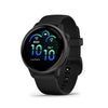 Garmin vívoactive 6 (42 mm) Fitness-Smartwatch, 1,2" AMOLED, bis 11 Tage Akkulaufzeit, 80+ Sport-Apps, Trainings- & Gesundheitsfunktionen