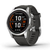 Garmin fēnix 7S Pro, GPS-Multisport-Smartwatch, Solarladelinse, Farbdisplay, Touch & Tasten, TOPO-Karten, 60+ Sport-Apps, Garmin Music, Garmin Pay