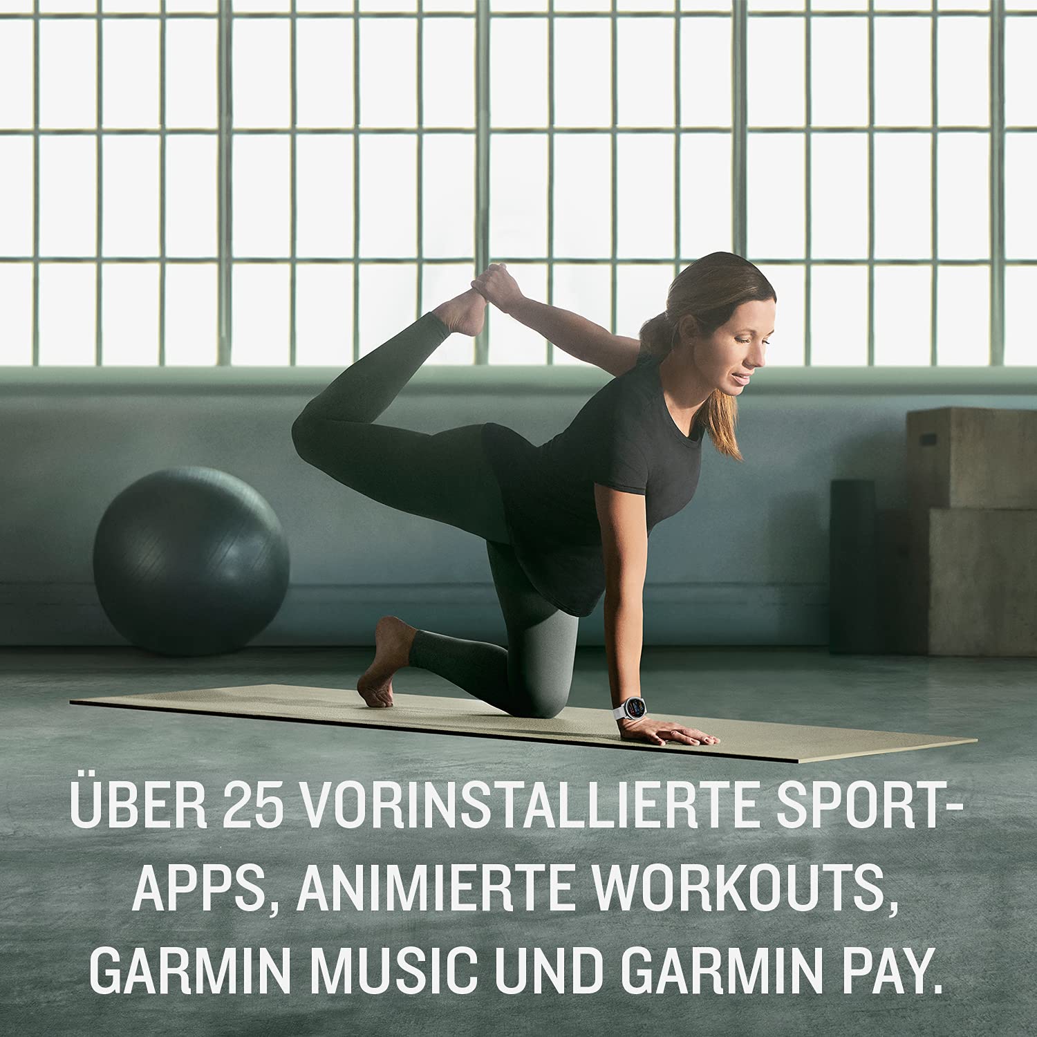 Garmin Venu 2S, schlanke GPS-Fitness-Smartwatch, 1,1" AMOLED-Touchdisplay, Gesundheitsfunktionen, 25+ Sport-Apps, Garmin Music & Garmin Pay