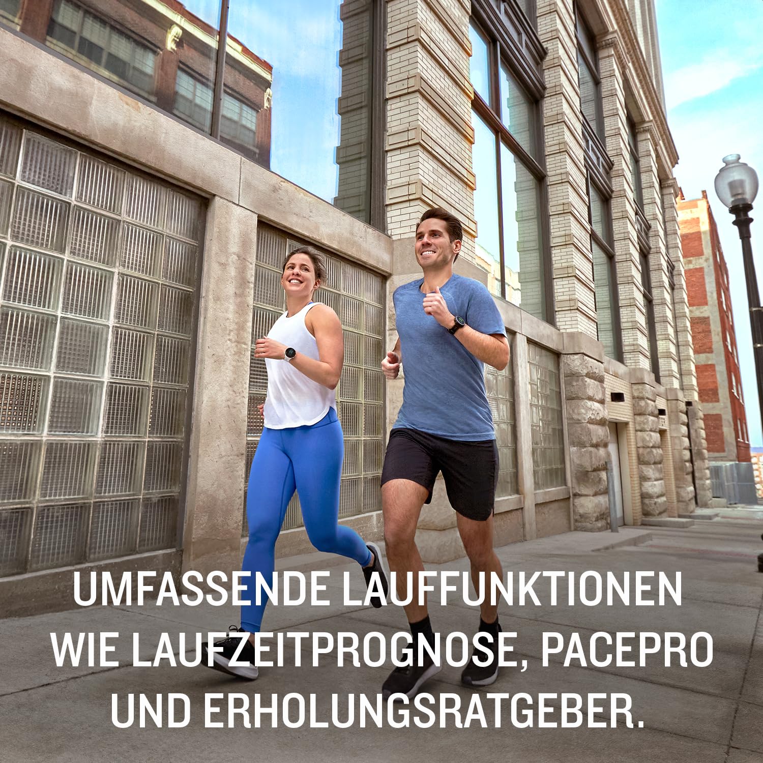 Garmin Forerunner 55 GPS-Laufuhr, 1,04“ Always-On-Farbdisplay, Trainingsempfehlungen, Laufzeitprognose, 15+ Sport-Apps, Schwarz, bis 14 Tage