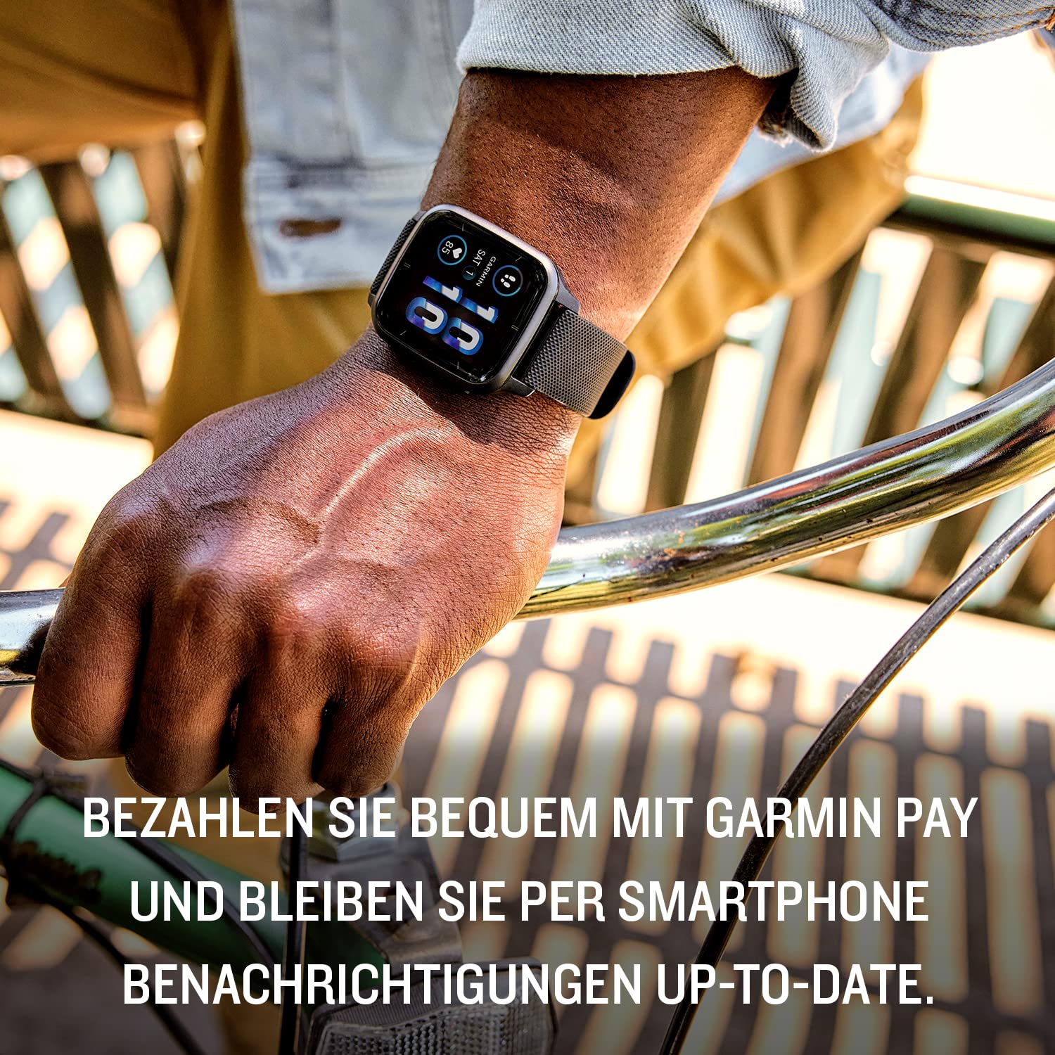 Garmin Venu Sq 2 Music, GPS-Fitness-Smartwatch, 1,4" AMOLED, Musikplayer, Schlafanalyse, 25+ Sport-Apps, Garmin Pay, bis 11 Tage Akkulaufzeit